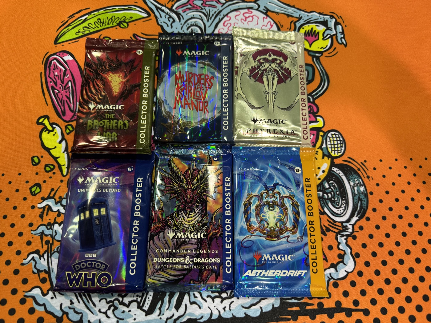 Magic the Gathering booster packs